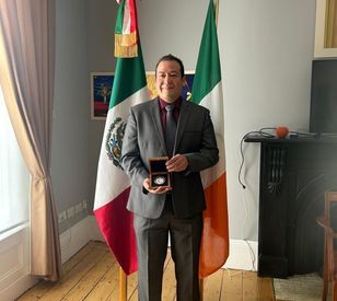 Image for TU Dublin Academic Receives Prestigious Mexicanos Distinguidos Honour
