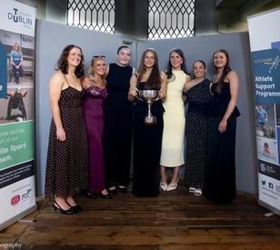 A group of students in formal wear