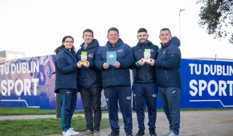 TU Dublin Staff with their outstanding awards on campus