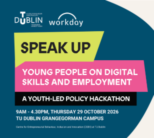 TU Dublin CEBII Workday - SpeakUp - A Youth-led Policy Hackathon Website opening.png