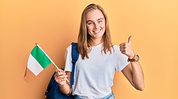 Image for a student writing on a copybook