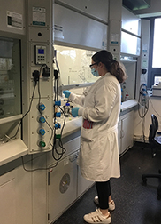 A research student at MDS