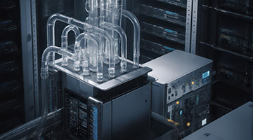 Advanced liquid cooling system for a high performance computing server rack