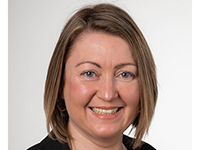 Photo of a smiling woman