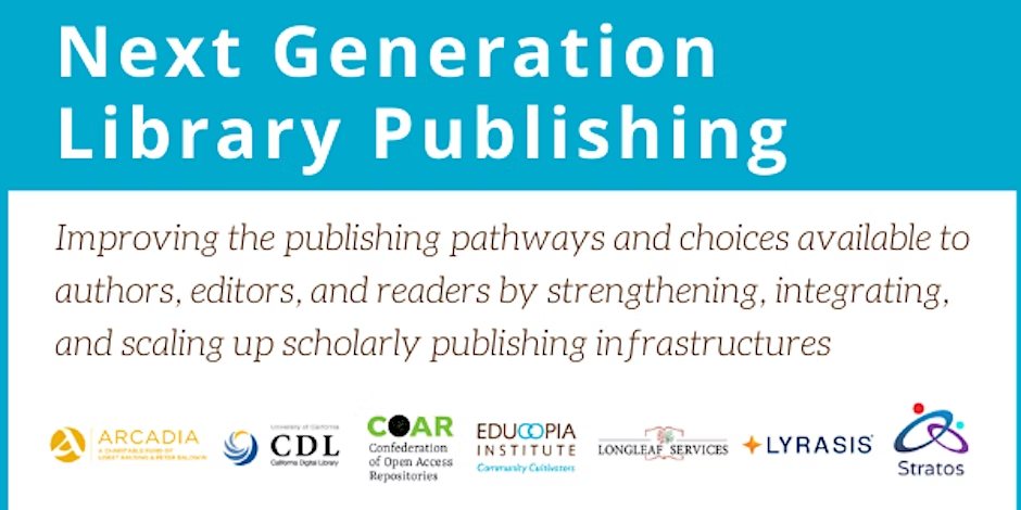 Image for The Next Generation Library Publishing (NGLP) Project - 13th March 4-5pm