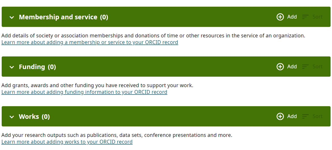 Image from Works section of Orcid