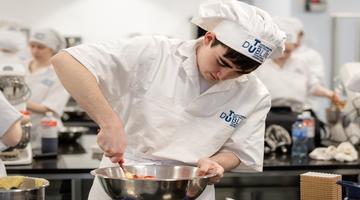 Man cooking